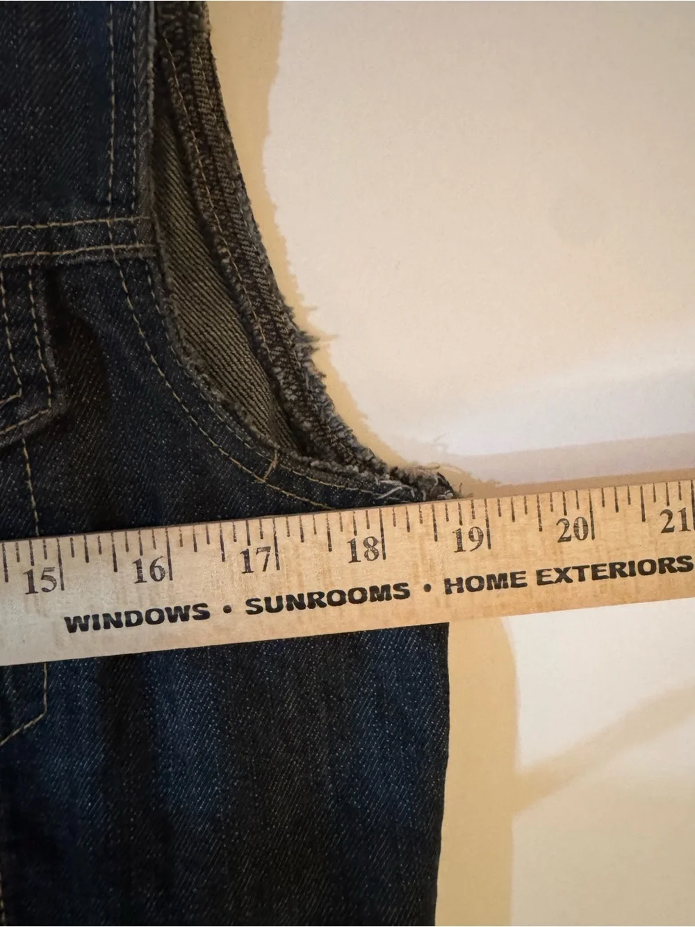 Vintage RG 512 Sleeveless Blue Jean Jacket - Picture 11 of 13